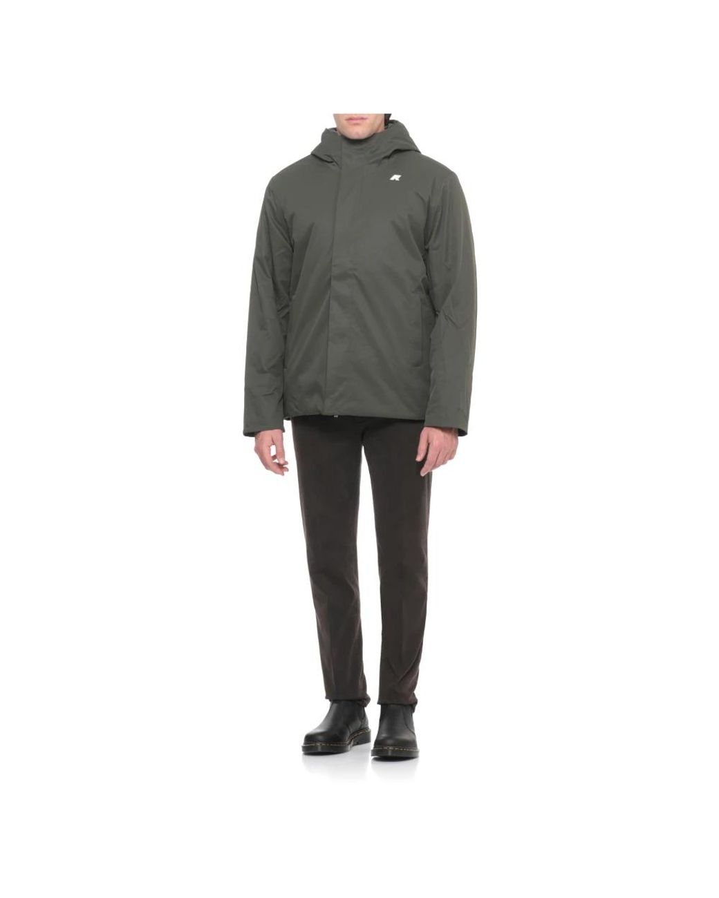 Winter Jackets K-Way de hombre de color Green