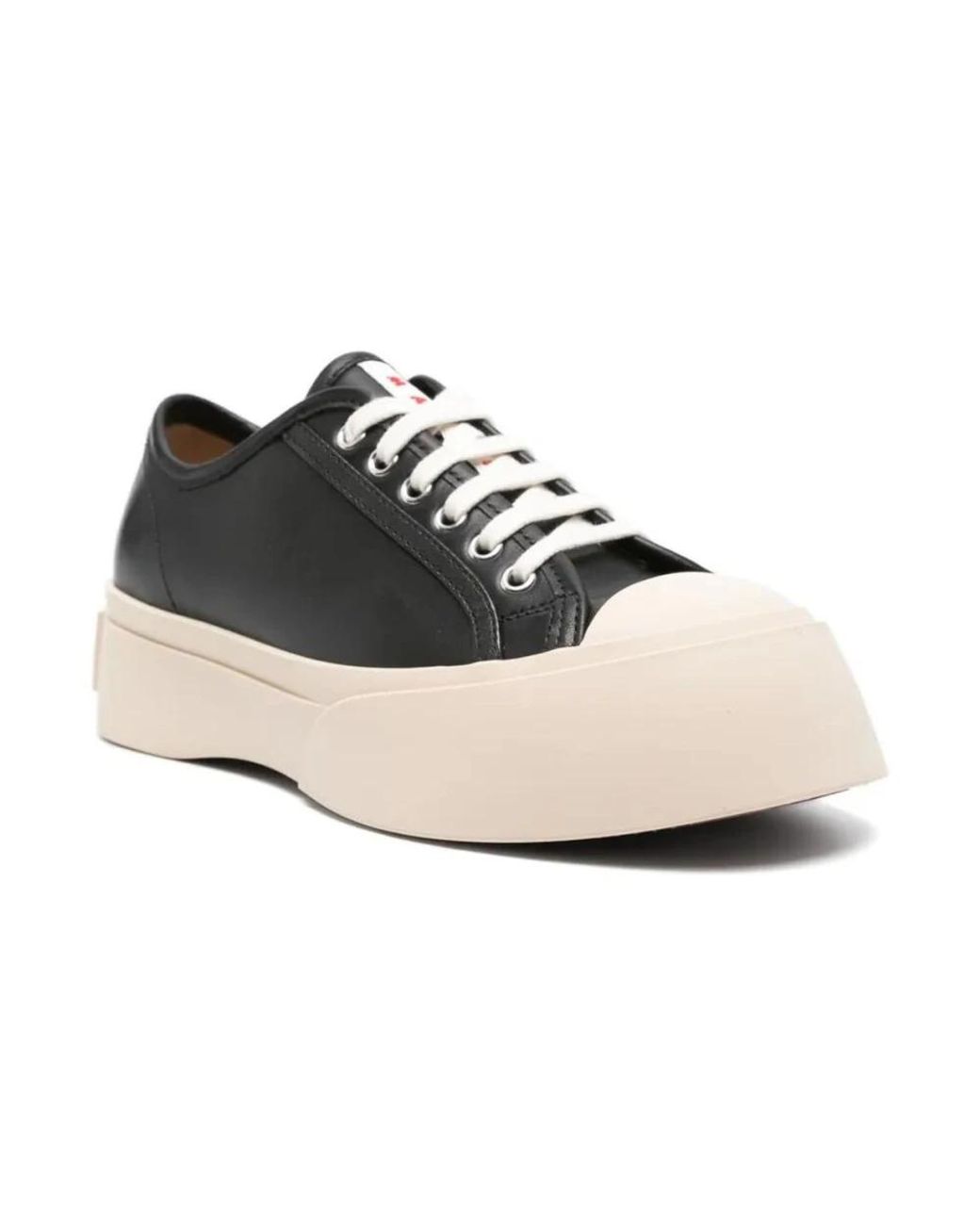 Marni Pablo Platform Sole Low-Top Sneakers in het Black