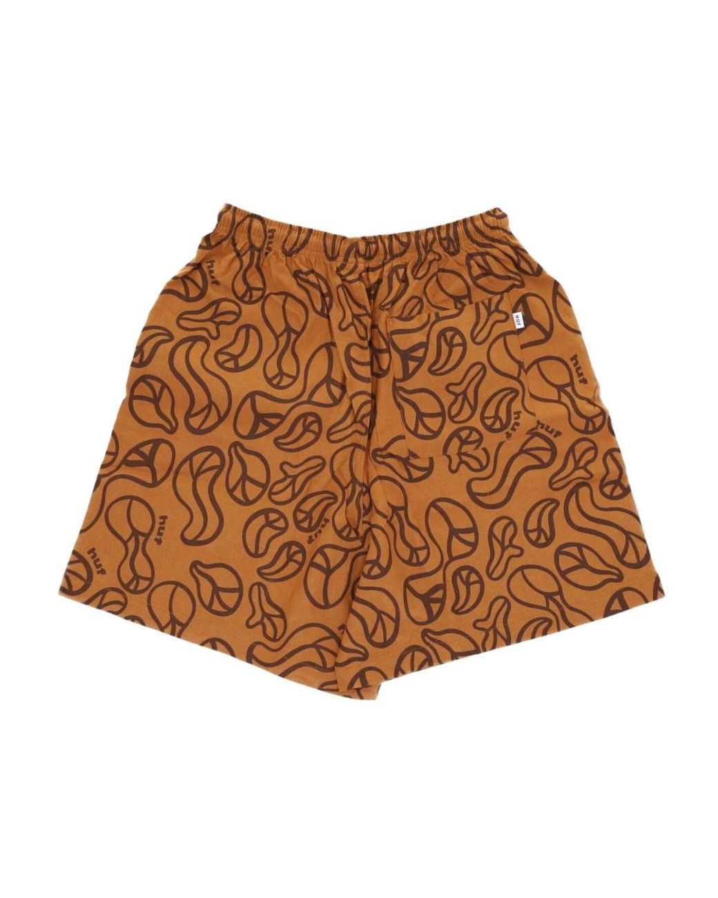 Huf Brown Casual Shorts