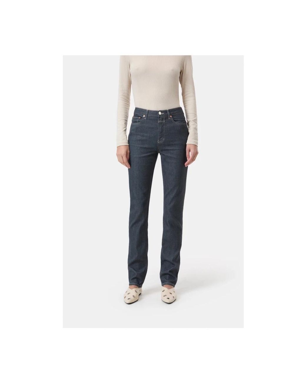 Closed Blue Straight Fit Jeans