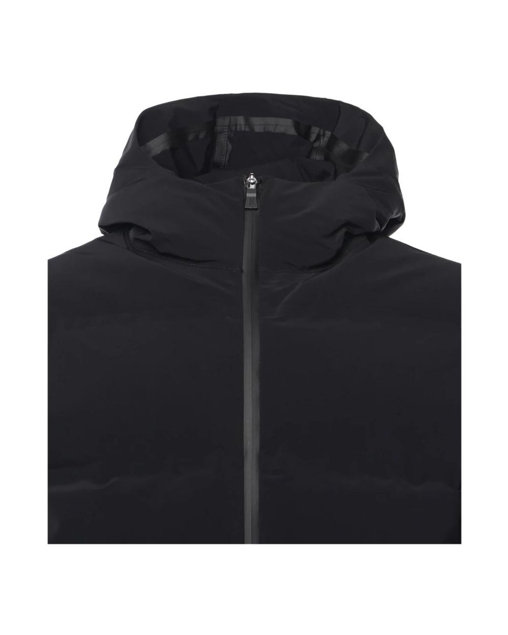 Herno Black Winter Jackets for men
