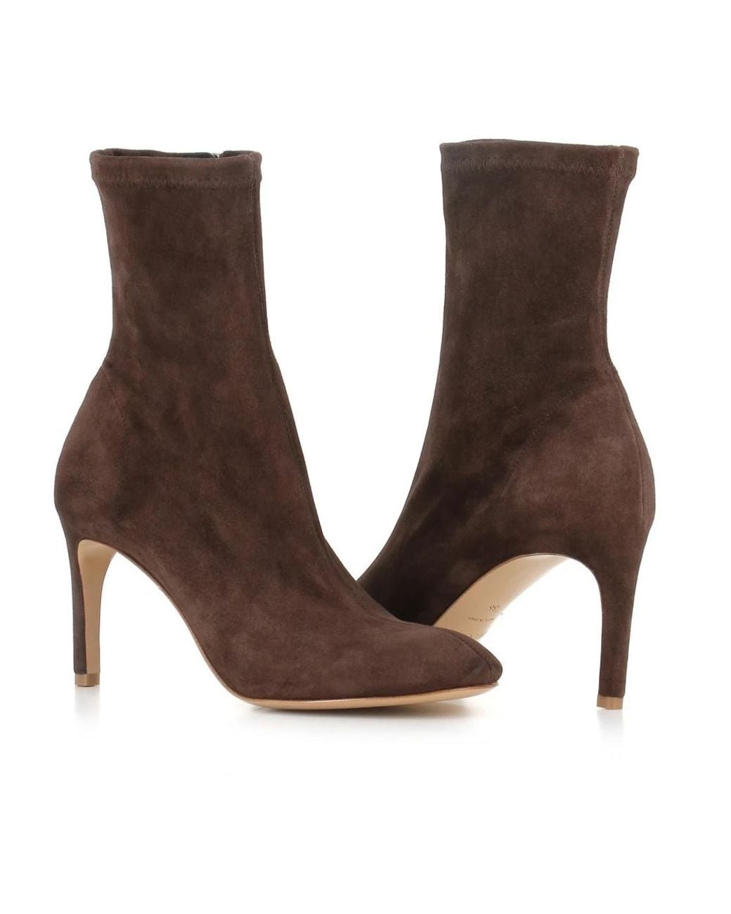 Roberto Del Carlo Brown Heeled Boots