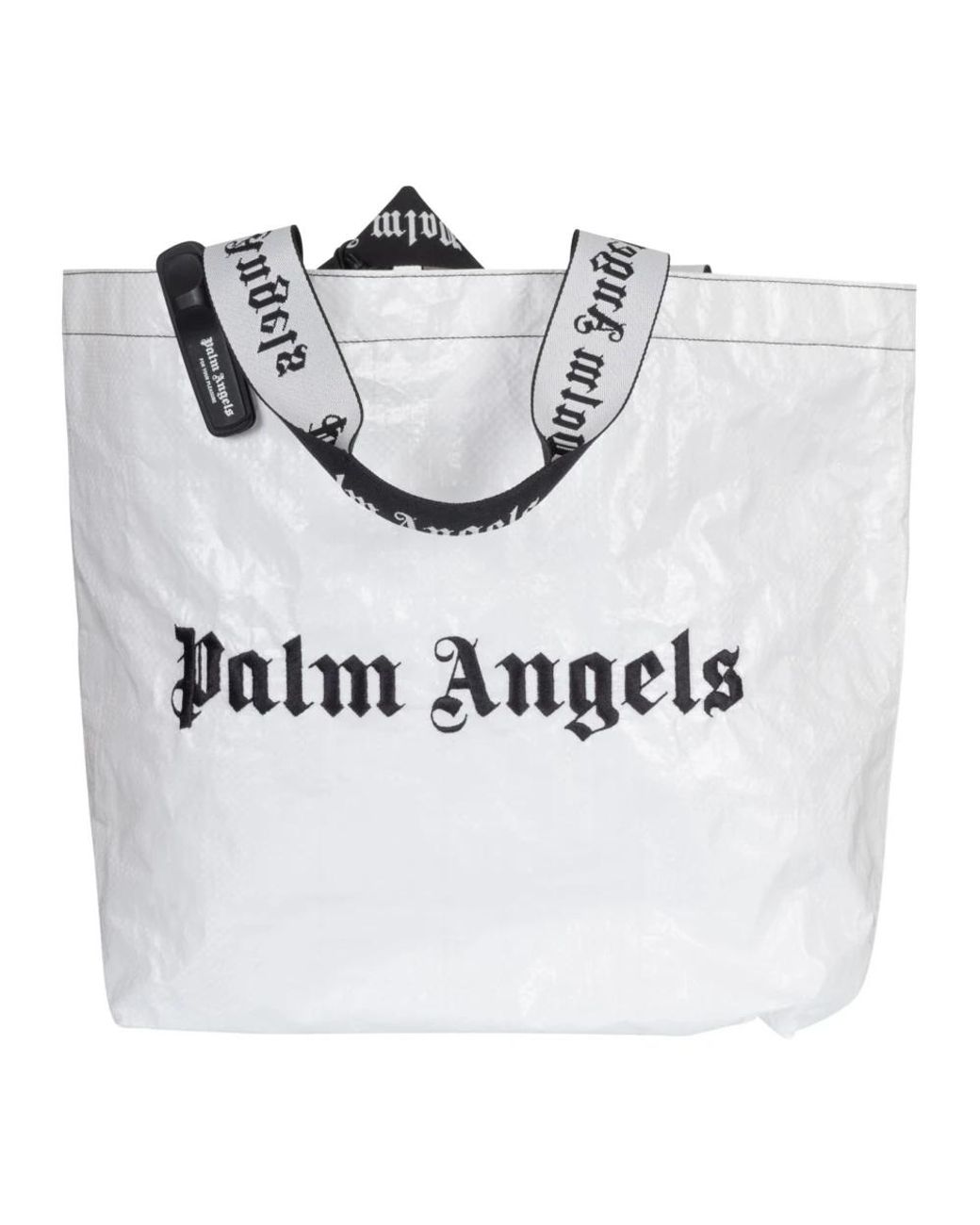 Palm Angels White Shopping Bags for men