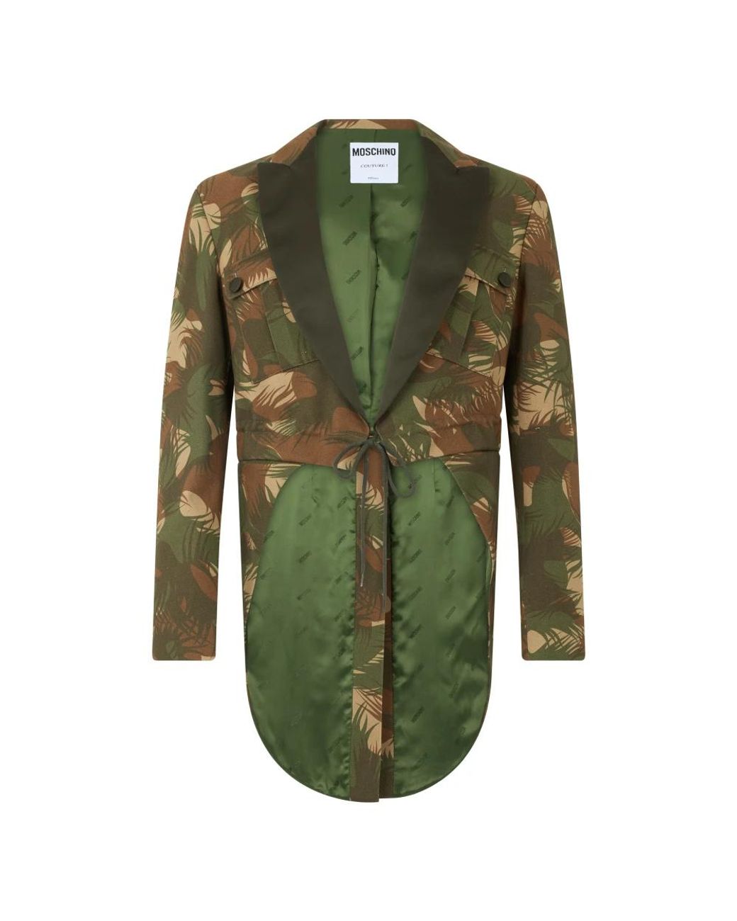 Moschino Green Blazers for men