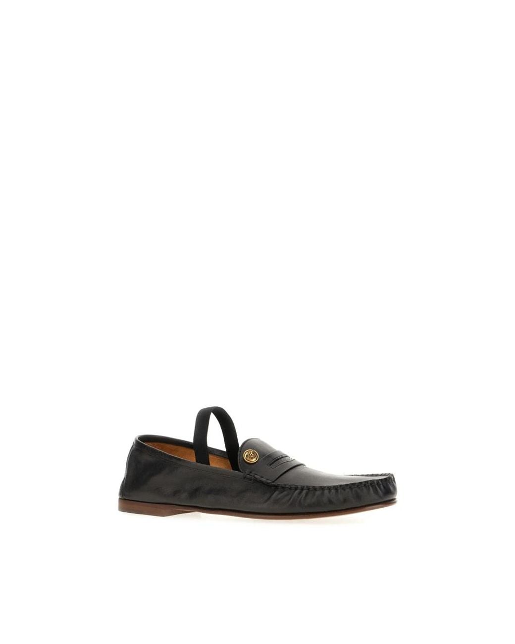 Loafers Versace pour homme en coloris Black