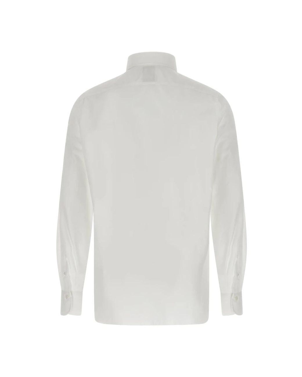 Finamore 1925 White Formal Shirts for men