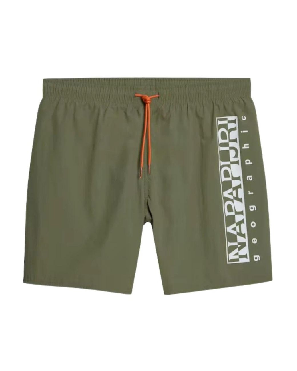 Napapijri Badmode ,Groen ,Groene Regular Fit Zwemshorts in het Green voor heren