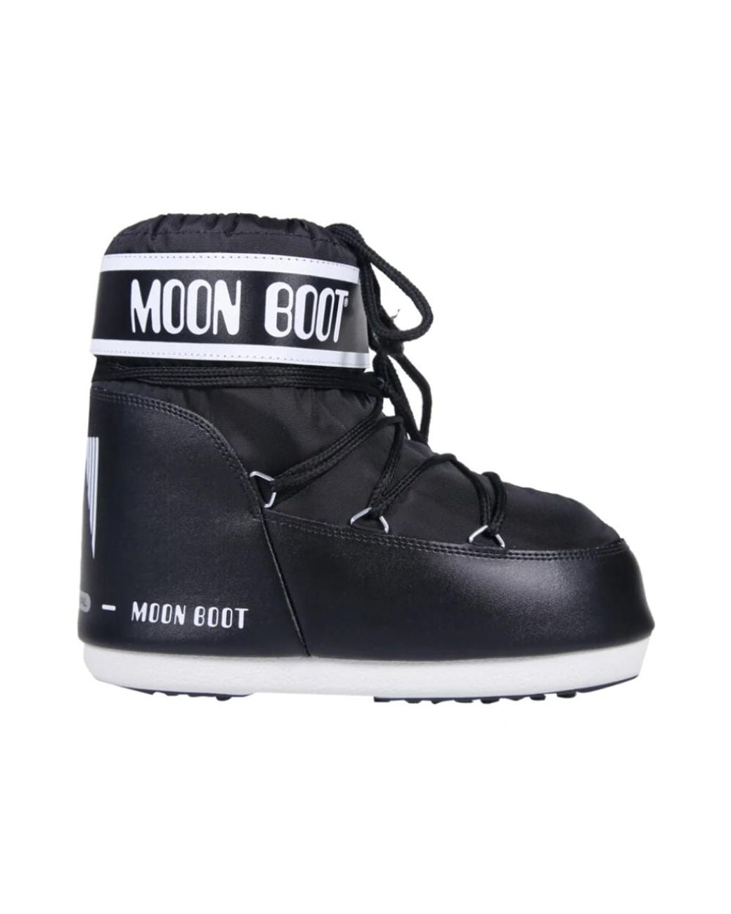 Moon Boot Blue Icon Low Nylon Boots
