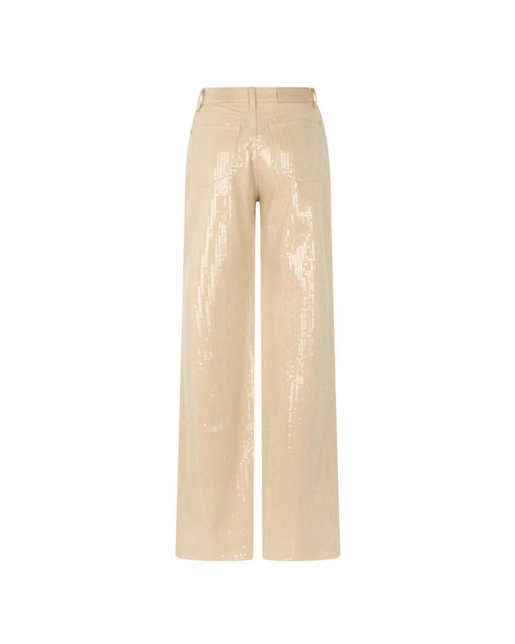 7 For All Mankind Natural Wide Trousers