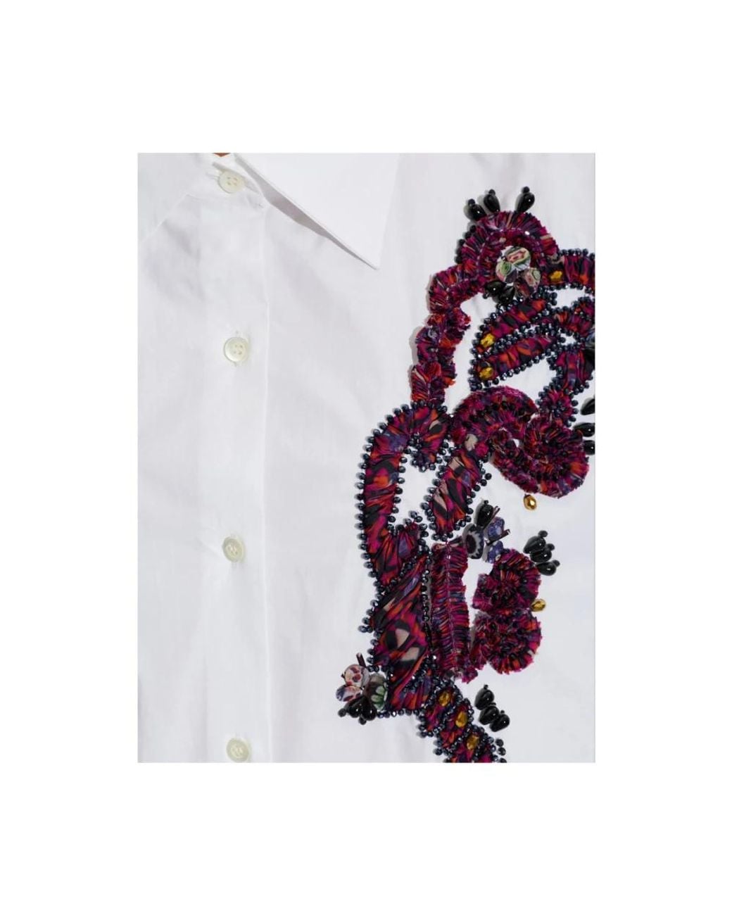 Dries Van Noten White Shirts