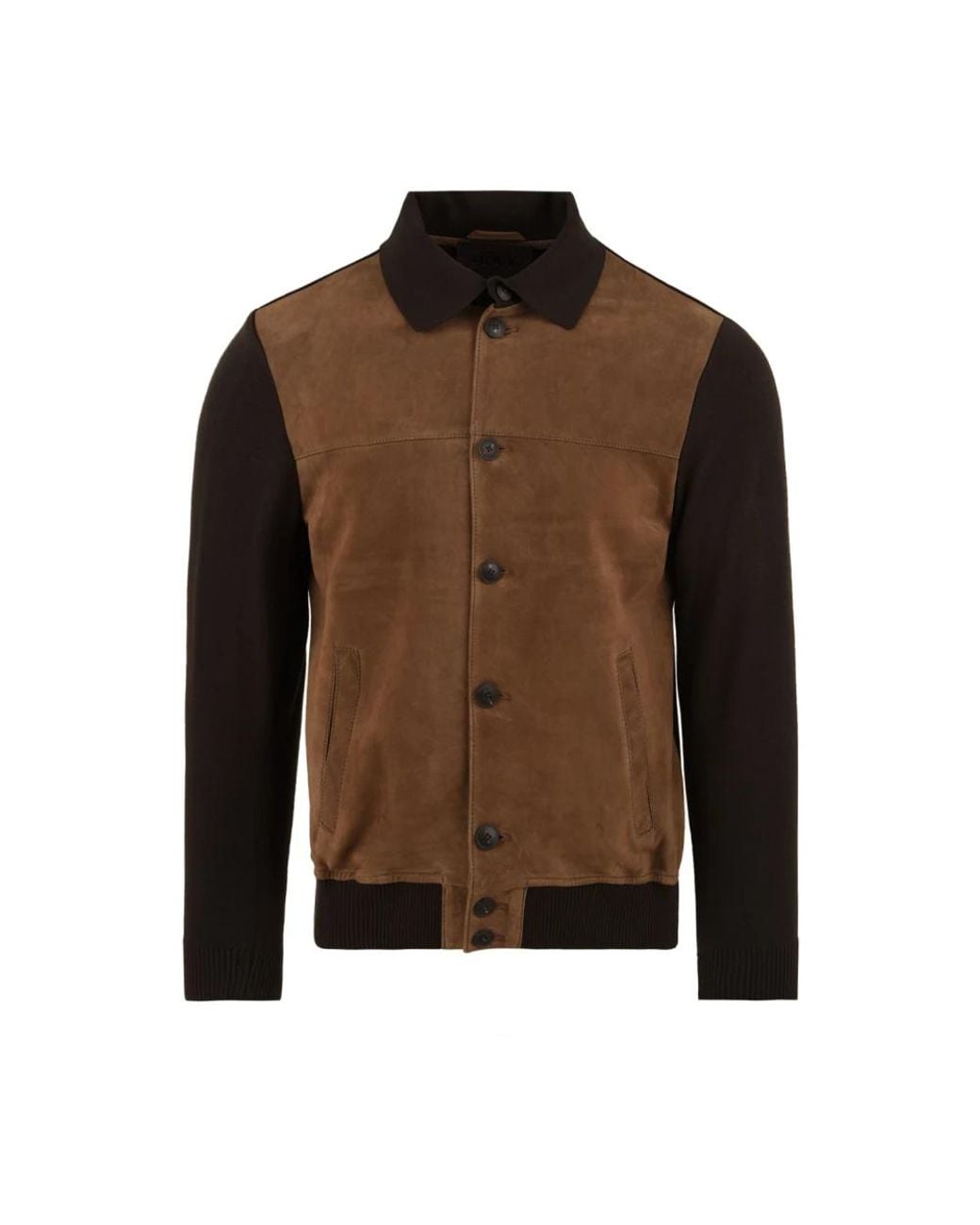 The Jack Leathers Brown Bomber Jackets for men