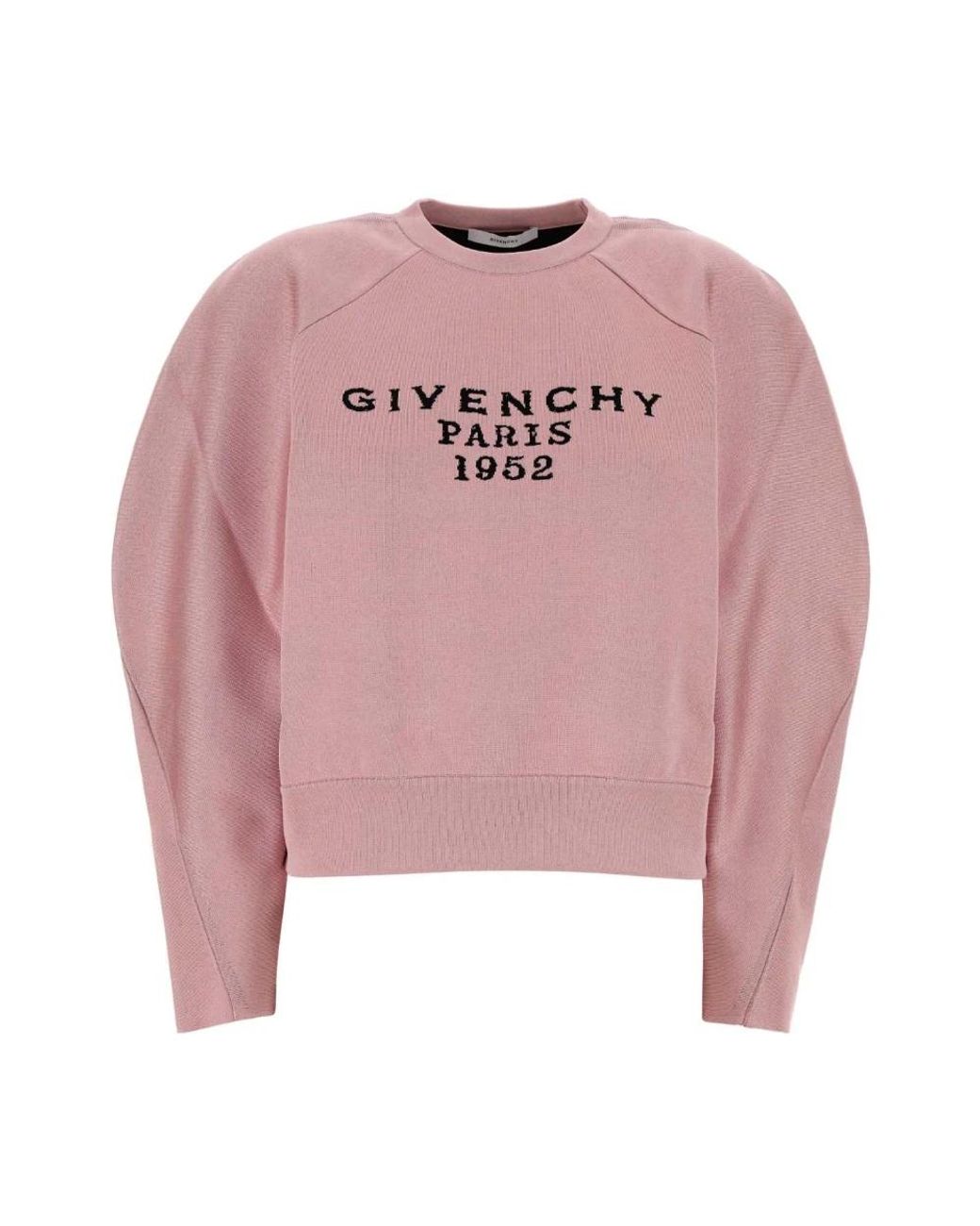Givenchy Paris 1952 Crew Neck Sweater in het Pink