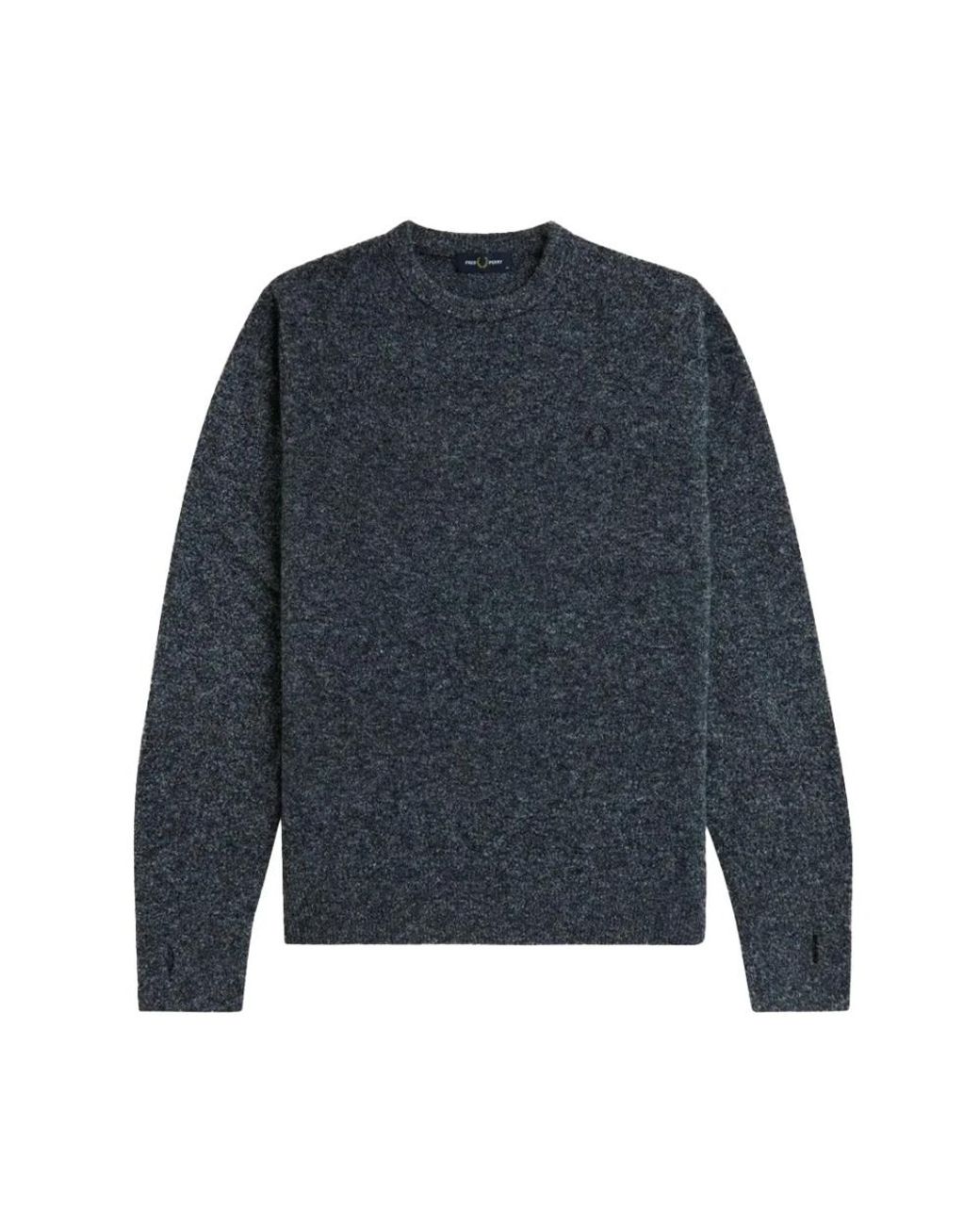 Fred Perry Blue Round-Neck Knitwear for men