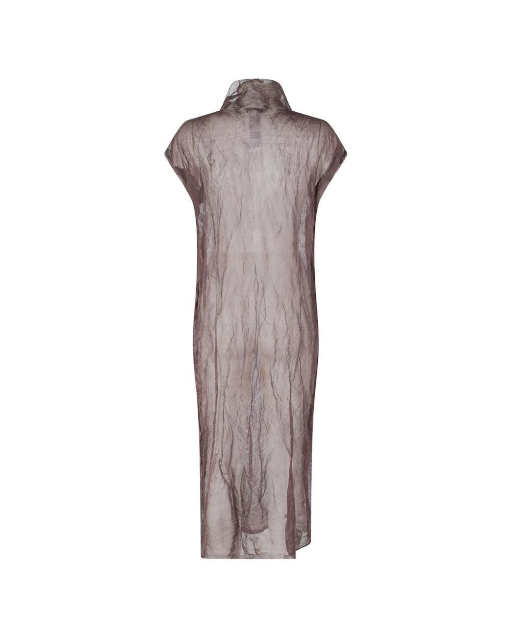Midi Dresses Antonelli de color Brown