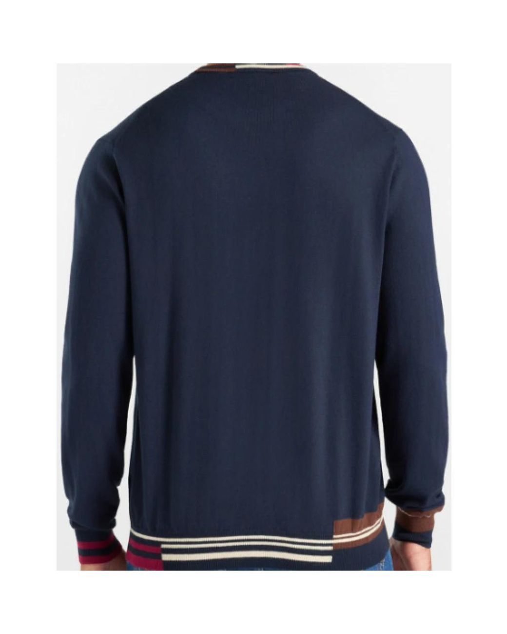 Harmont & Blaine Blue Round-Neck Knitwear for men