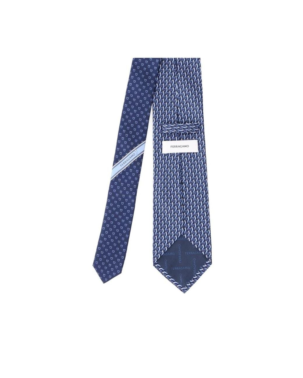 Ties di Ferragamo in Blue da Uomo