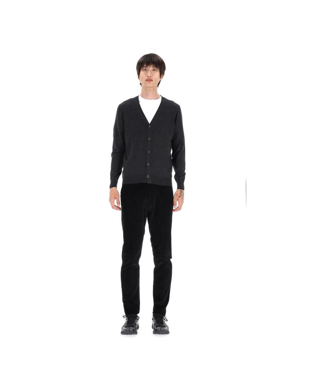 Cardigans di Drumohr in Black da Uomo