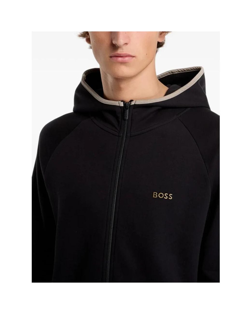 Zip-Throughs Boss pour homme en coloris Black