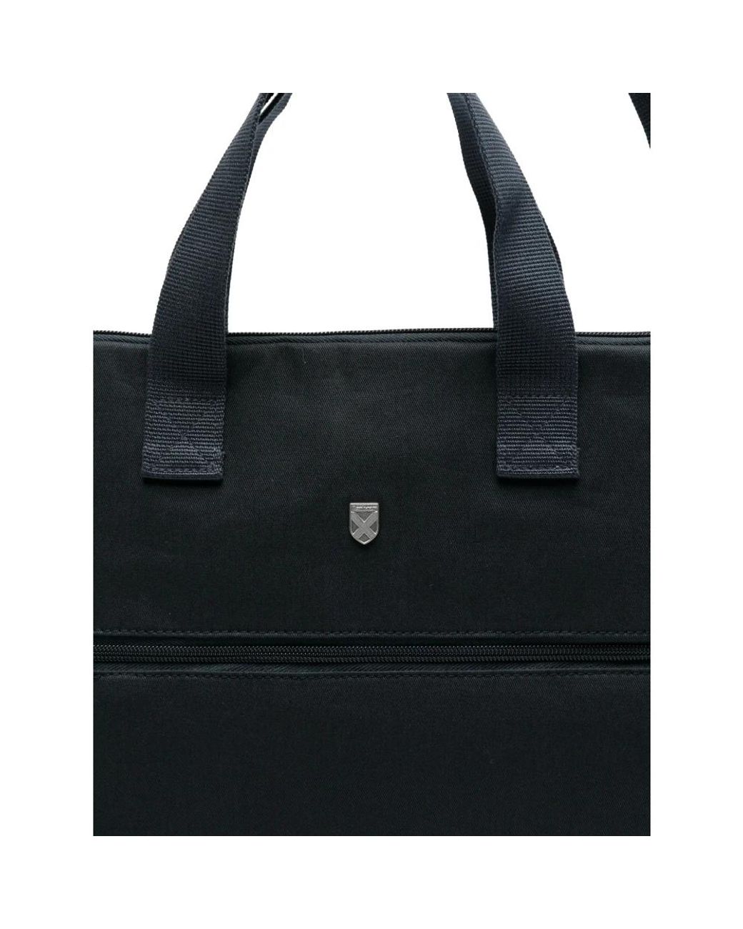 Barbour Black Shopping Bags for men