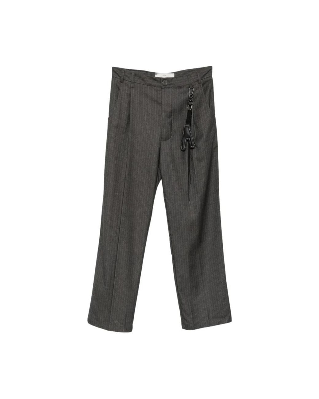 Song For The Mute Gray Suit Trousers for men