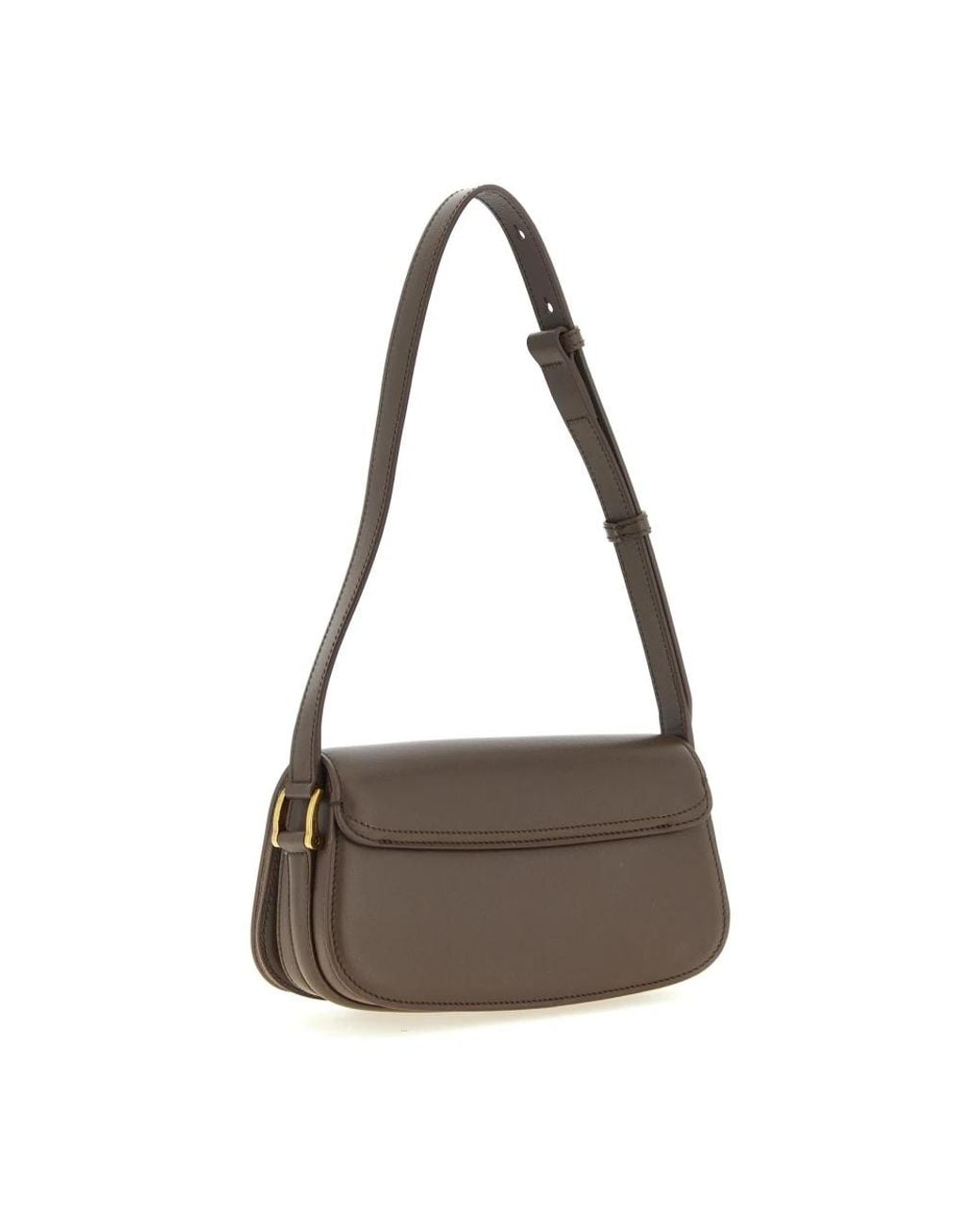 AMI Brown Shoulder Bags