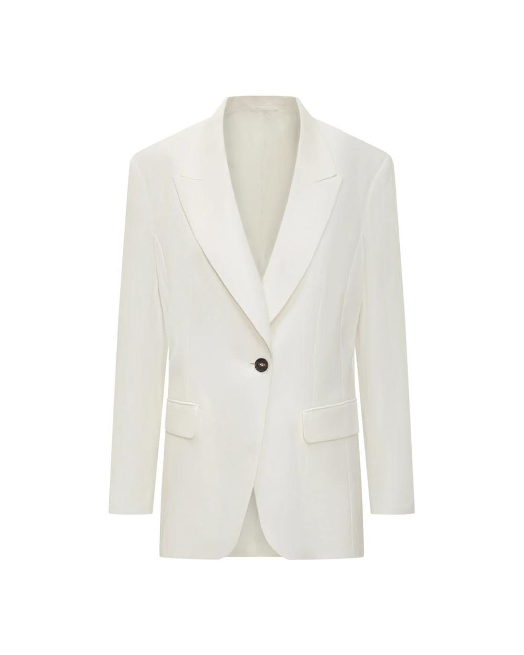Brunello Cucinelli White Blazers