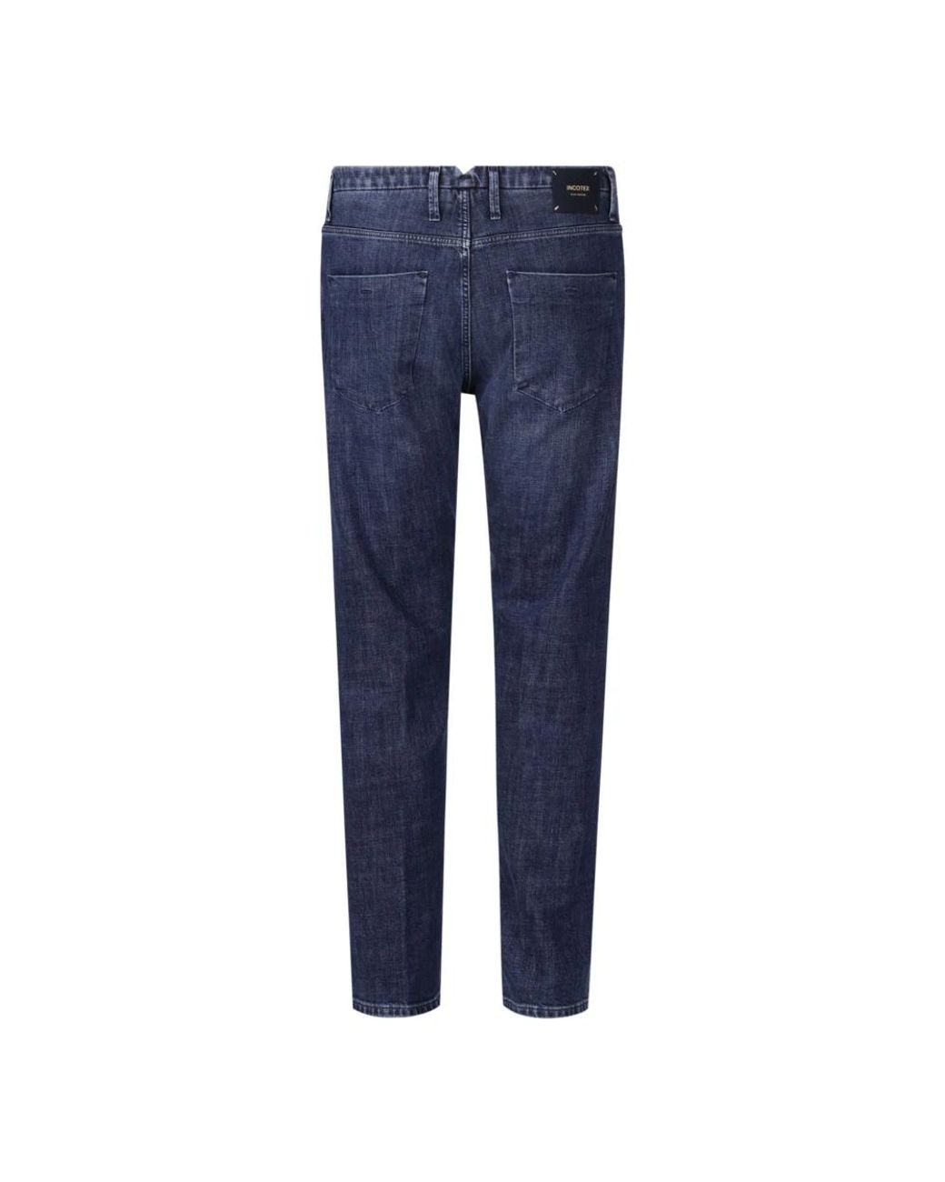 Incotex Blue Slim Fit Jeans for men