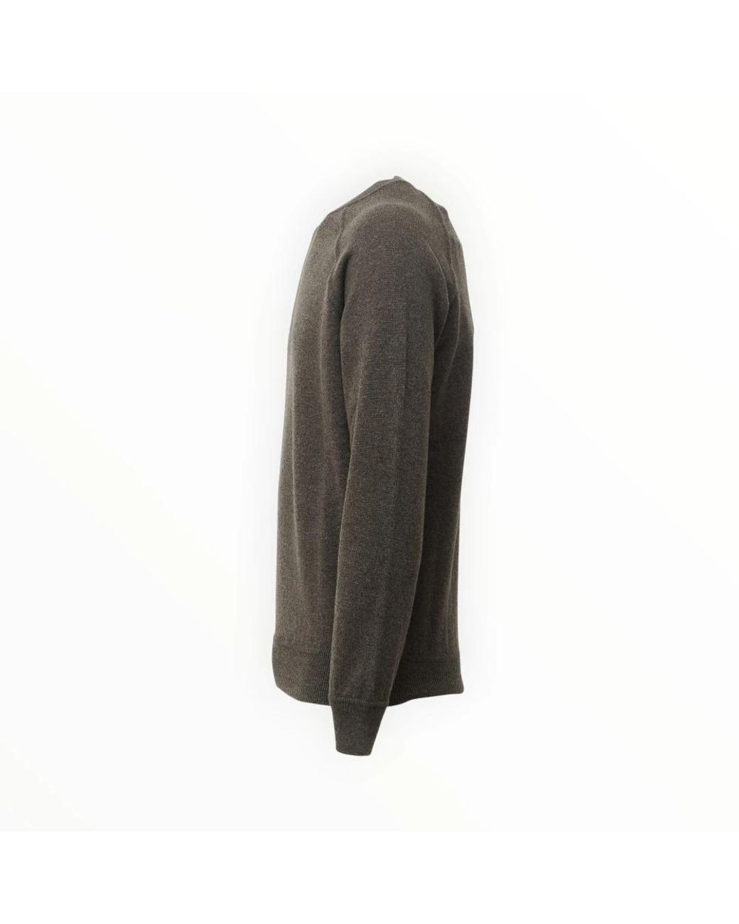 FILIPPO DE LAURENTIIS Gray Round-Neck Knitwear for men