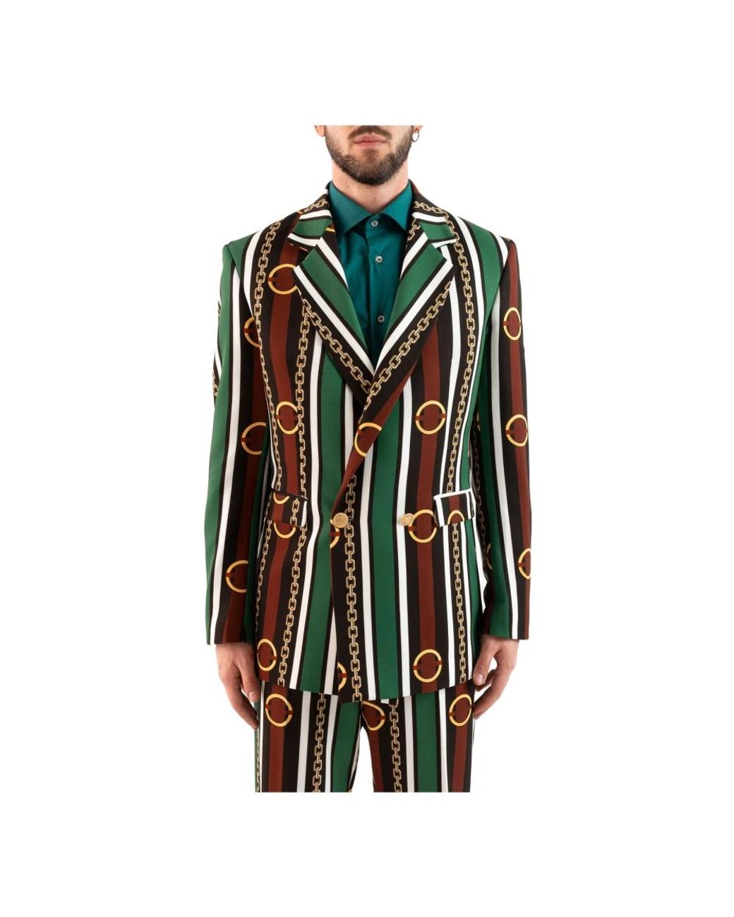 Cor Sine Labe Doli Green Blazers for men