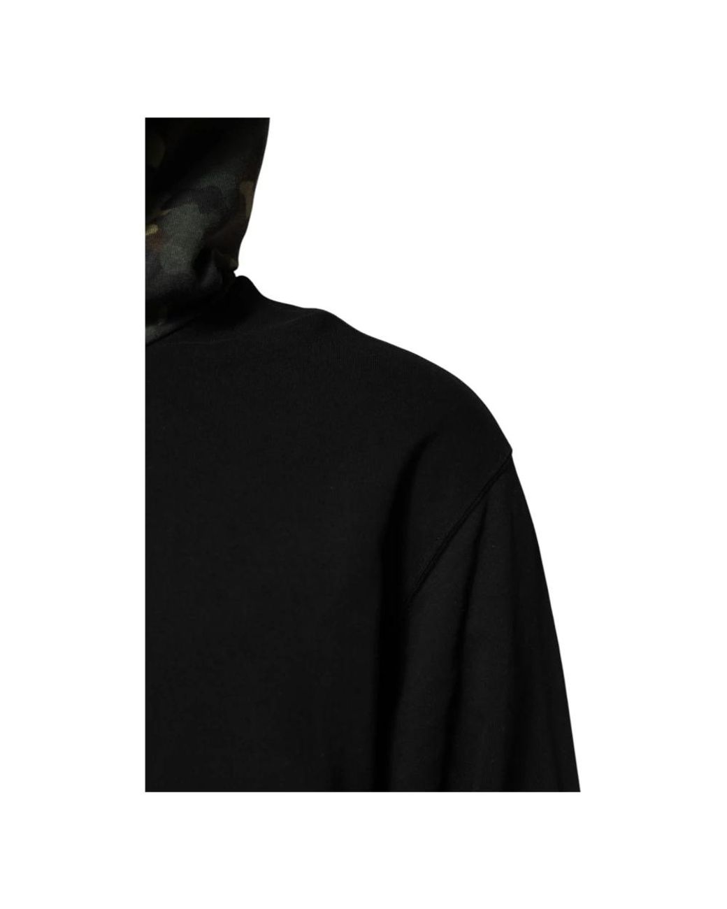 Dolce & Gabbana Black Hoodies for men
