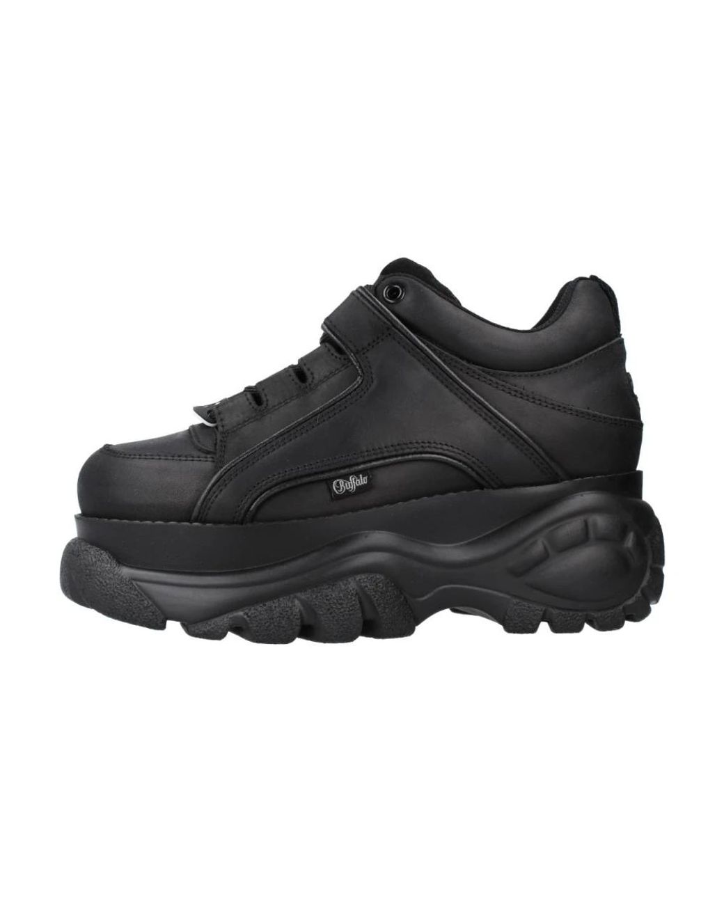 Buffalo Platform Sneakers in het Black