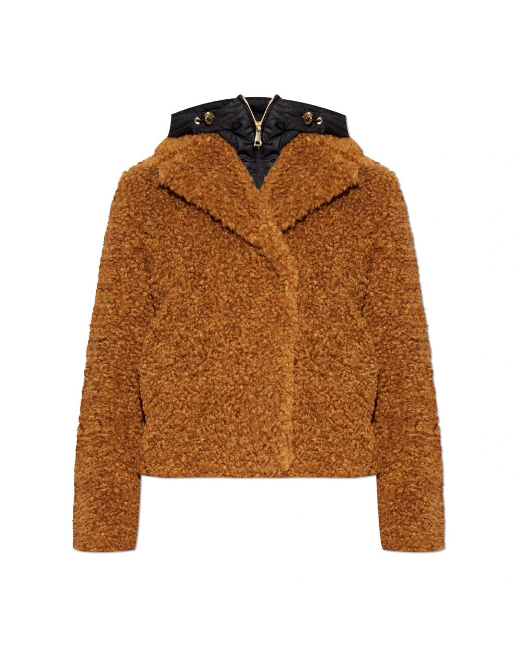 Moncler Brown Barbot Down Jacket