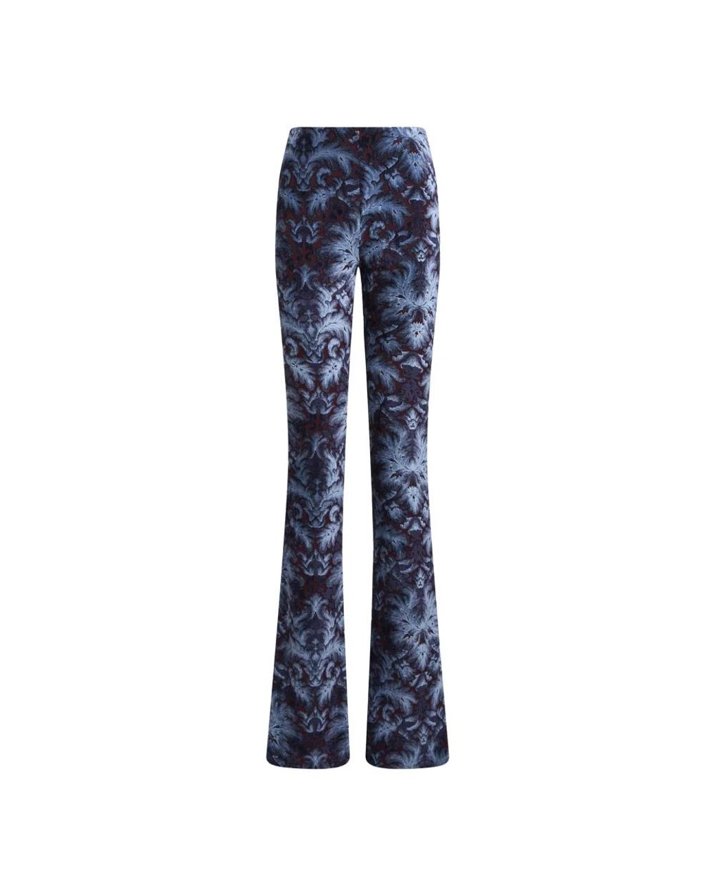 Etro Blue Wide Trousers