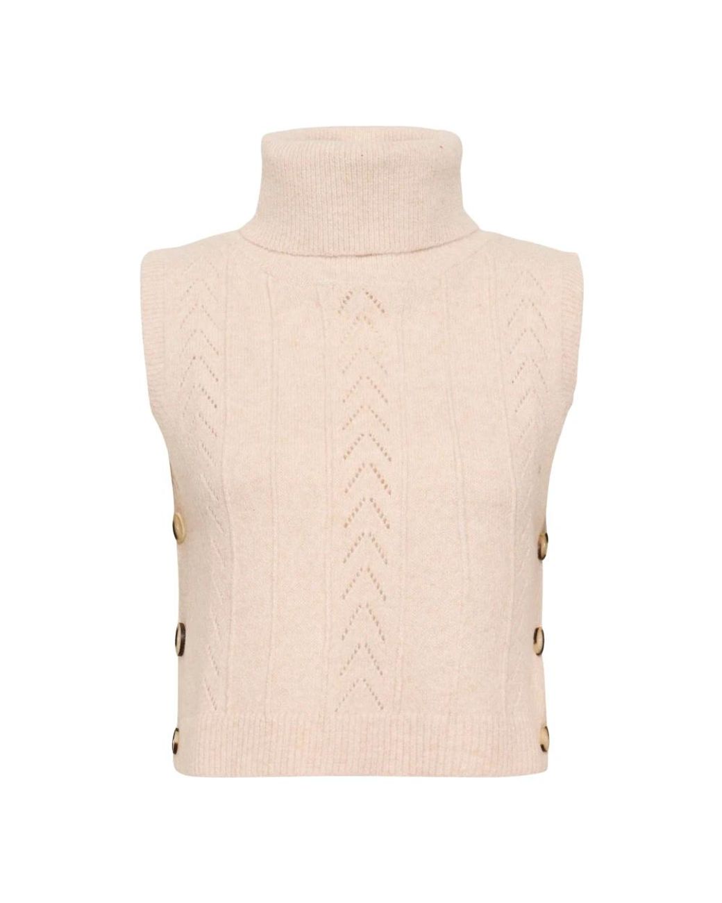 Cream Natural Strickware