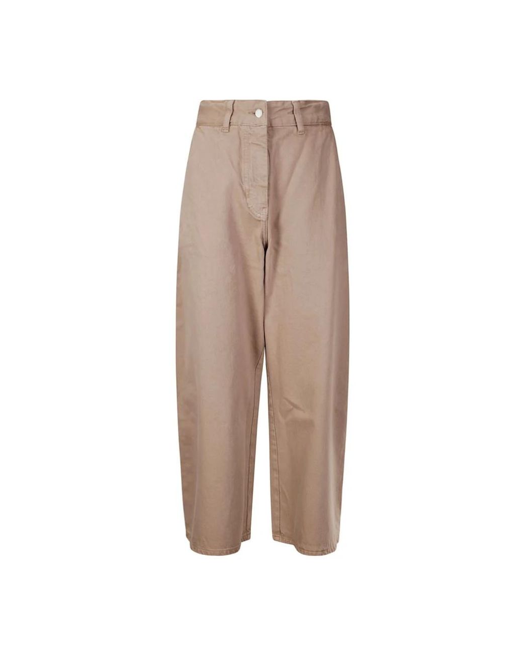 Studio Nicholson Broeken ,Bruin ,Denim Chalco Wide-Leg Jeans in het Brown
