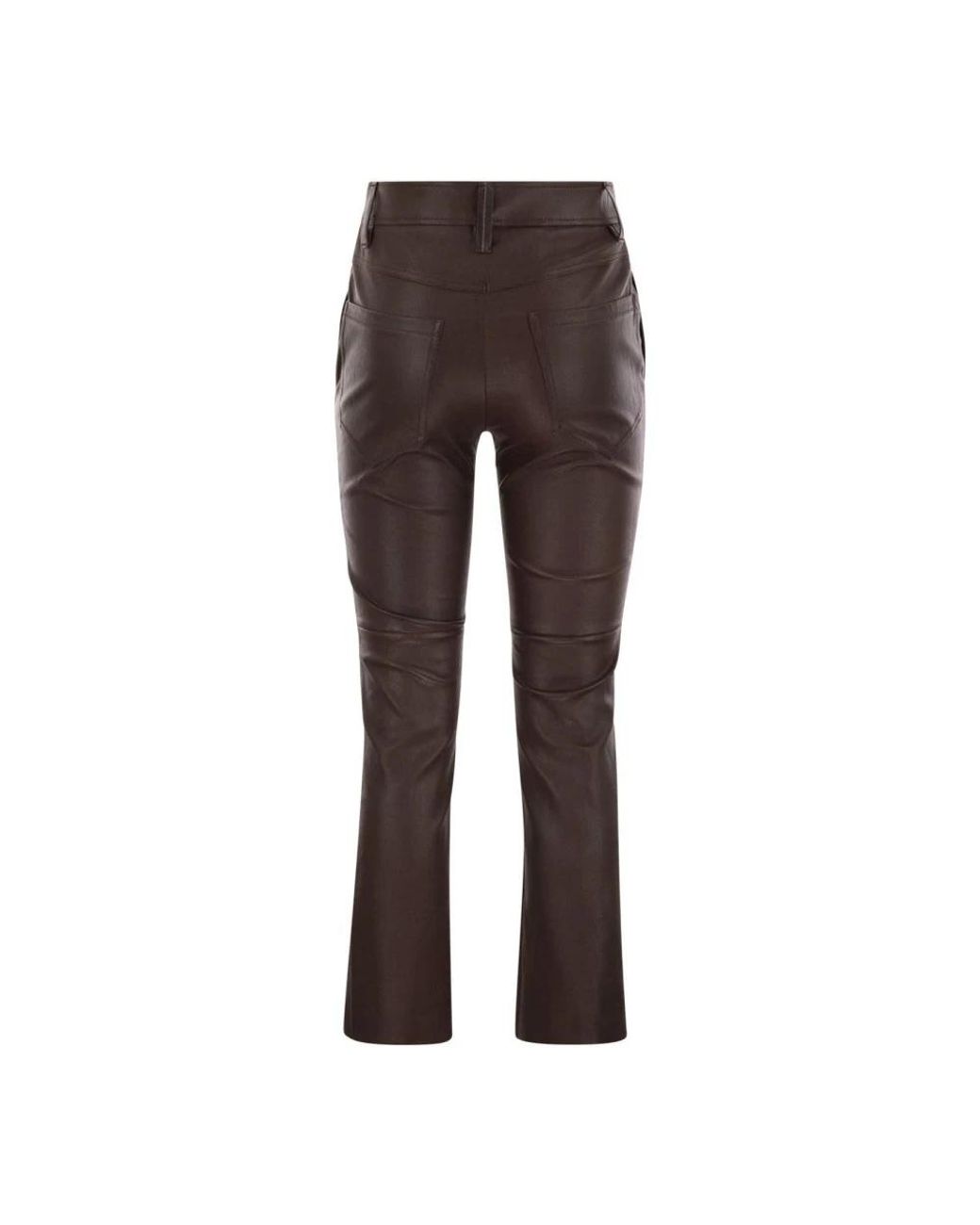 Brunello Cucinelli Brown Cropped Trousers