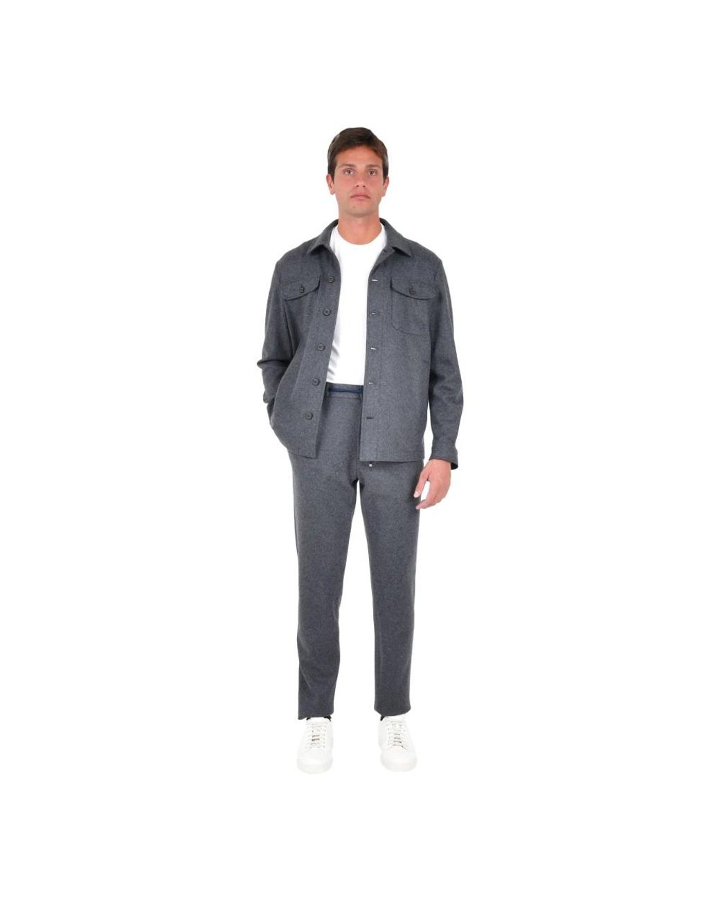 Drumohr Gray Light Jackets for men