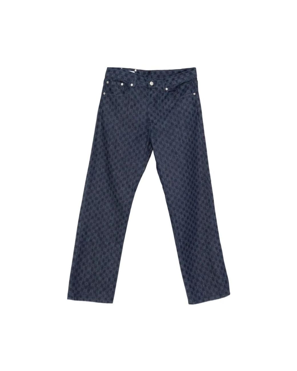 Dries Van Noten Blue Straight Fit Jeans for men
