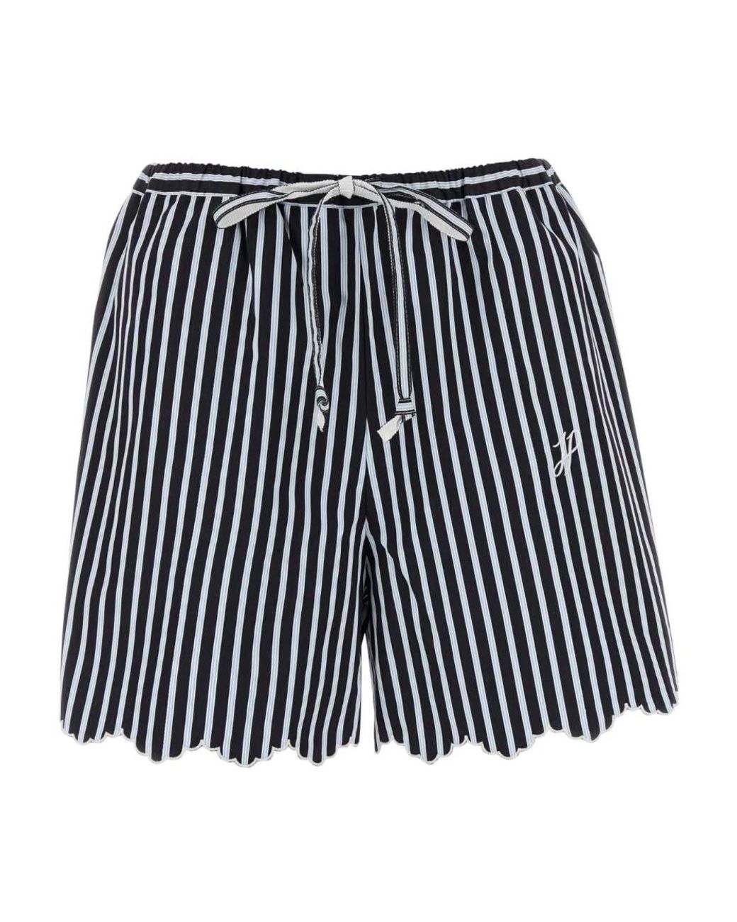 Patou Blue Short Shorts