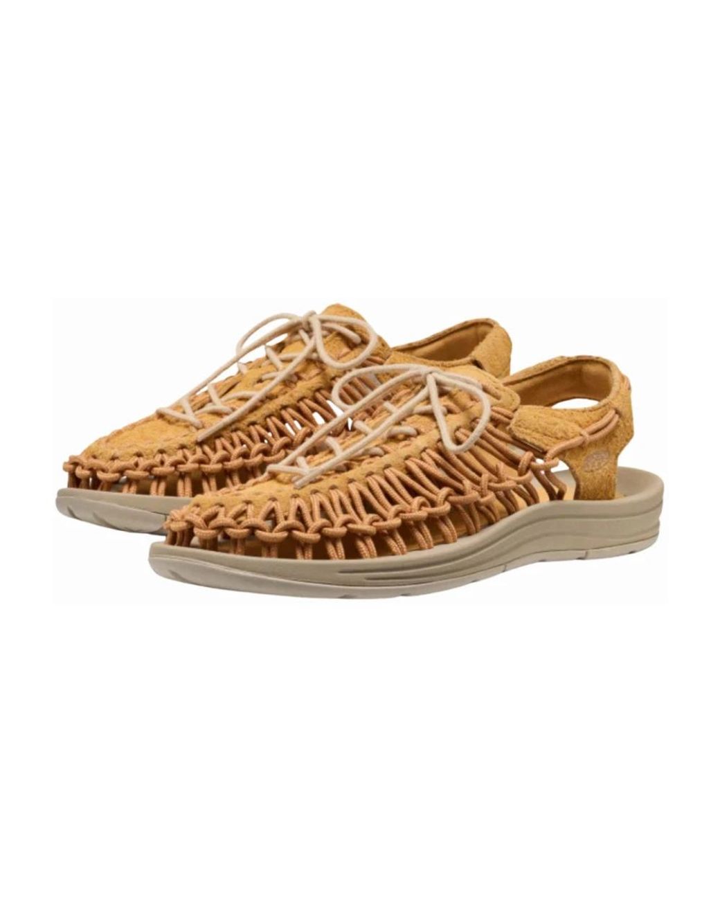 Flat Sandals di Keen in Brown