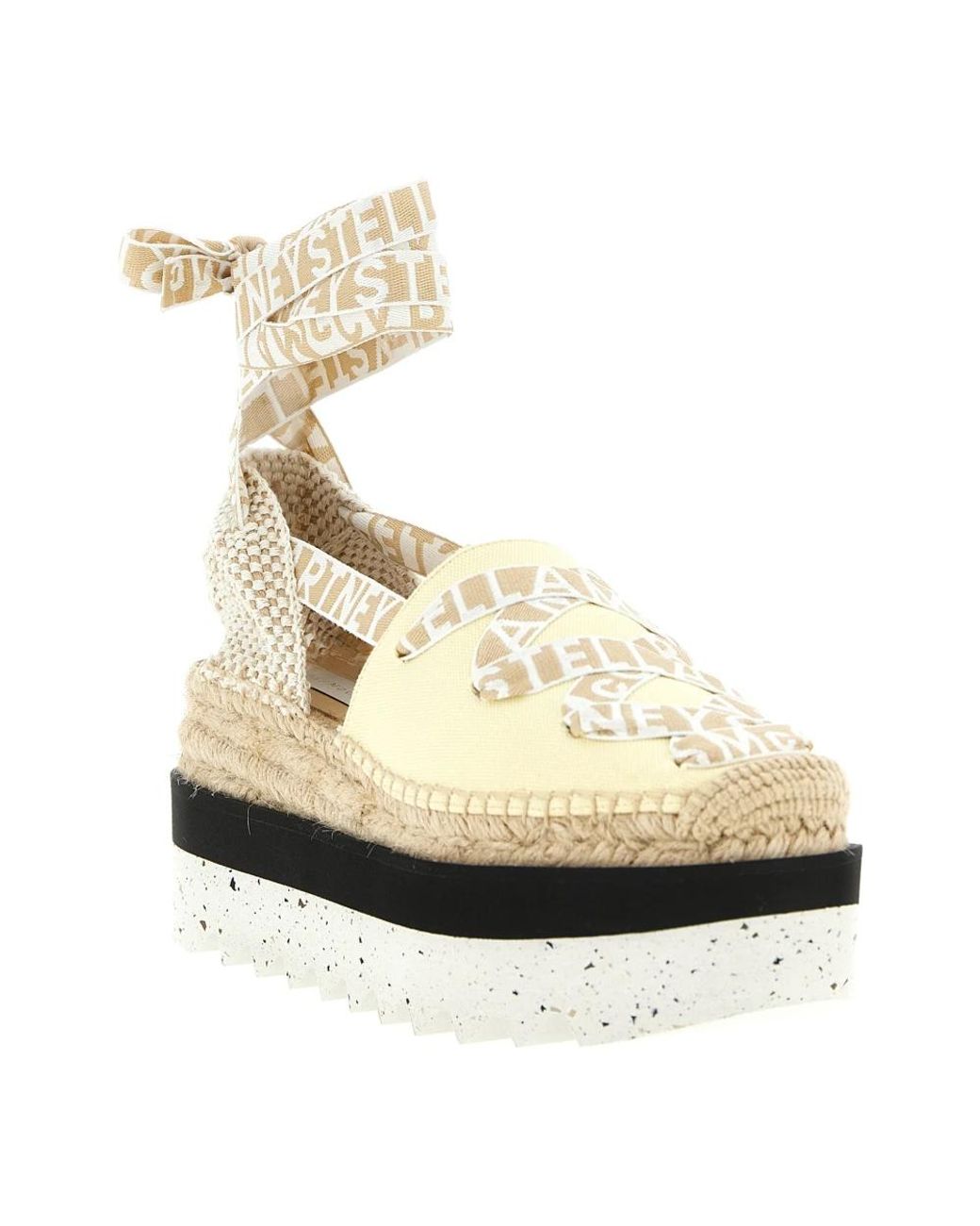 Stella McCartney Metallic Espadrilles