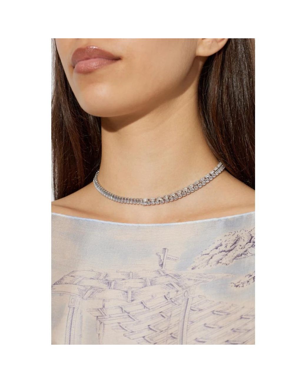 Necklaces Ferragamo en coloris Metallic