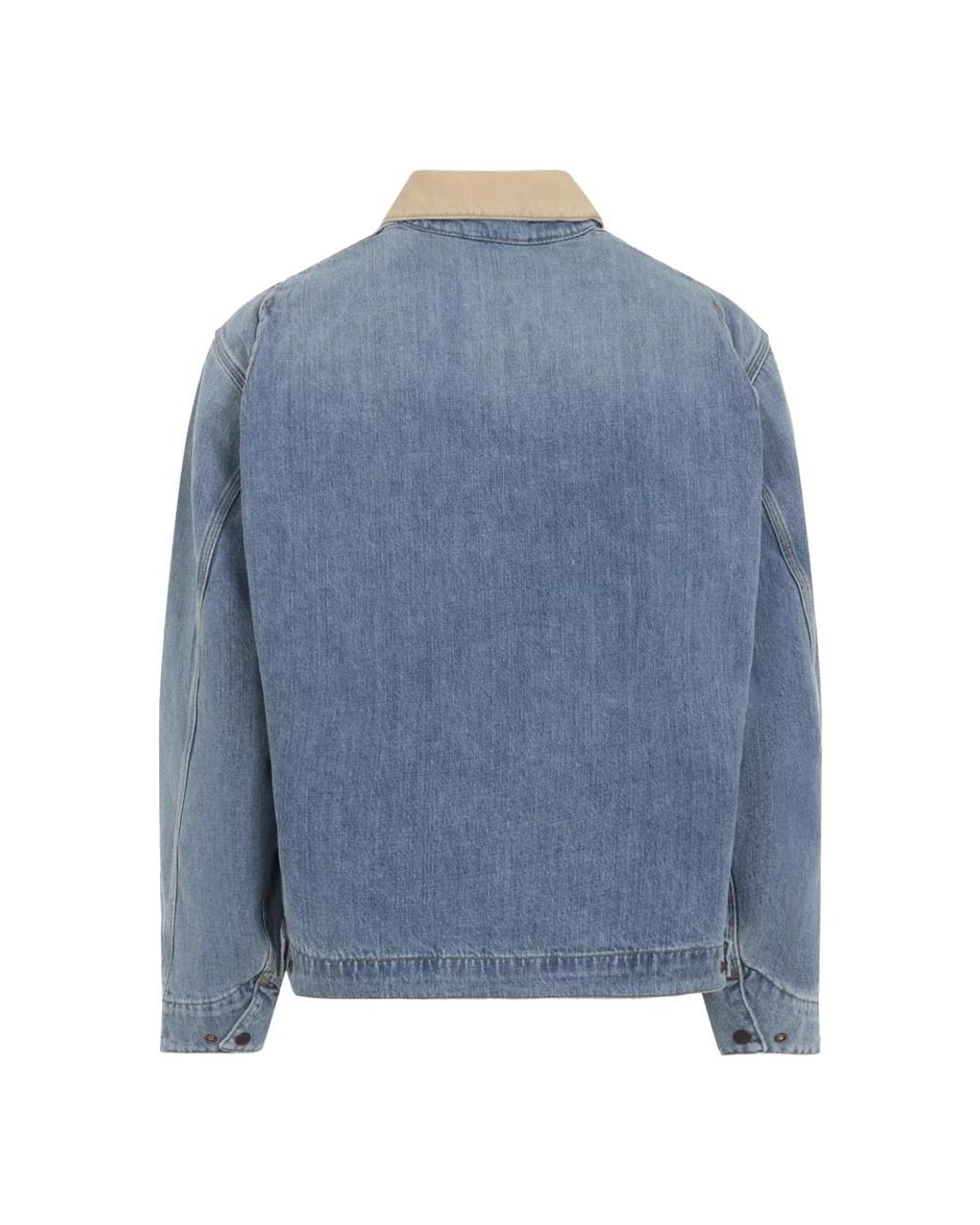 Carhartt Blue Denim Jackets for men