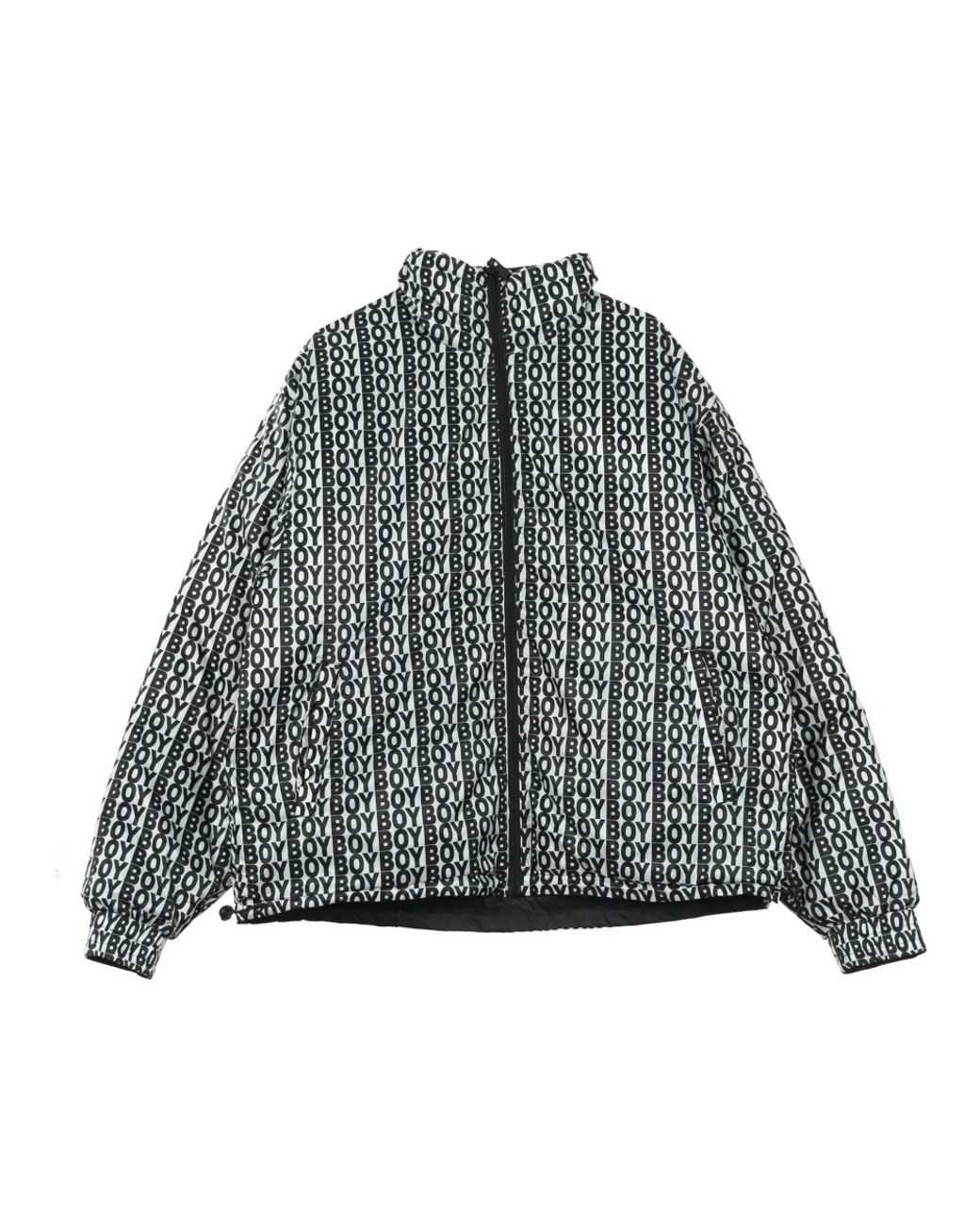 BOY London Gray Down Jackets for men