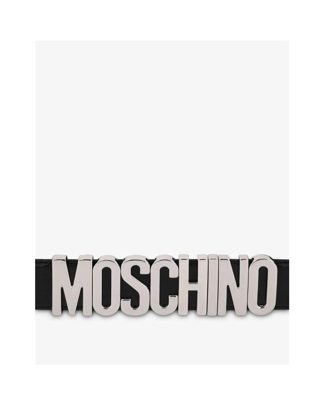 Moschino Black Belts