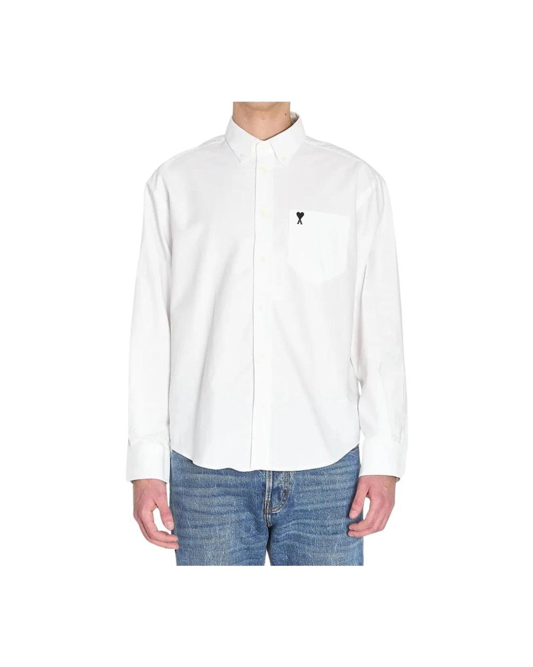 AMI White Casual Shirts for men