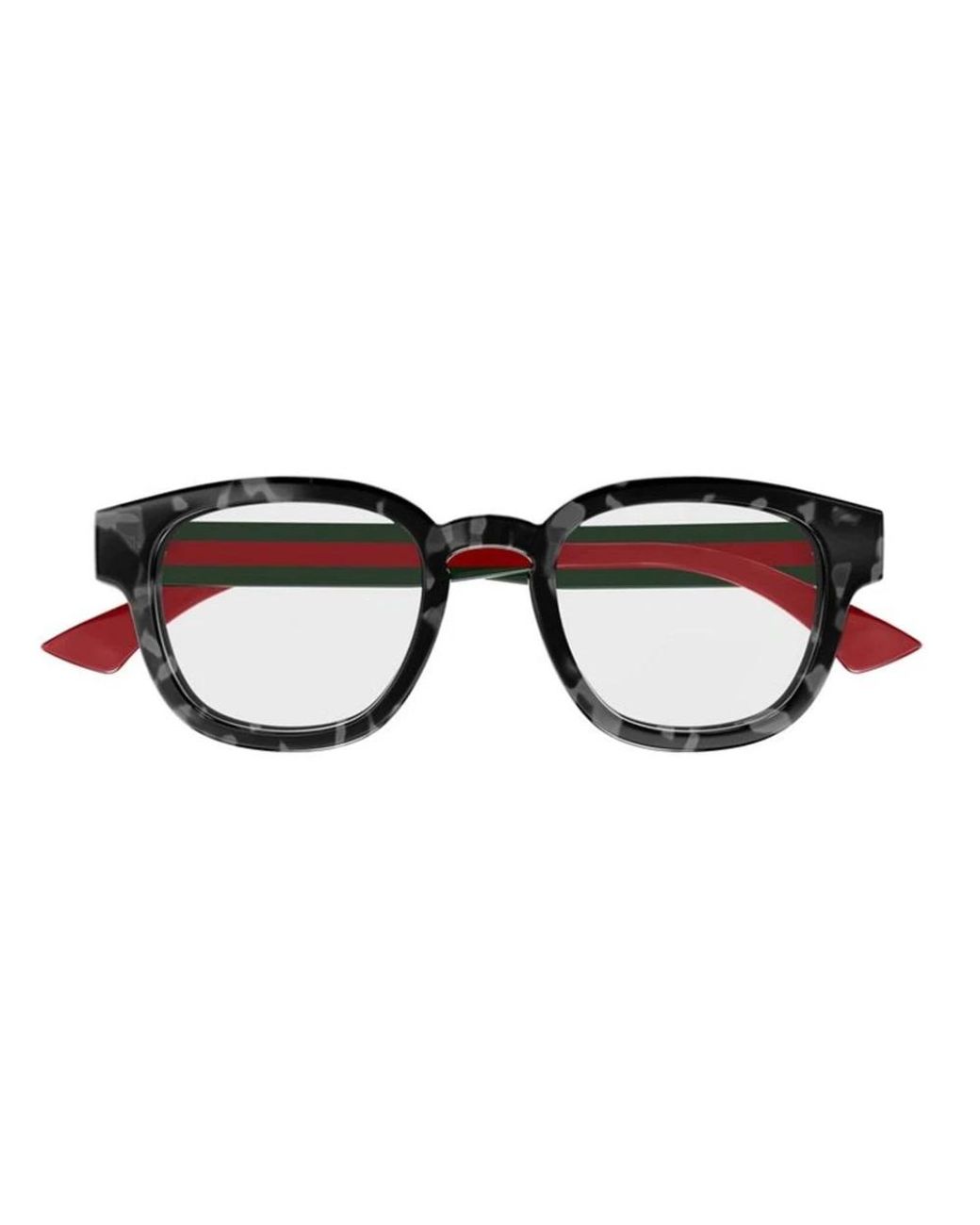 Gucci Runde Optische Brille in Black für Herren