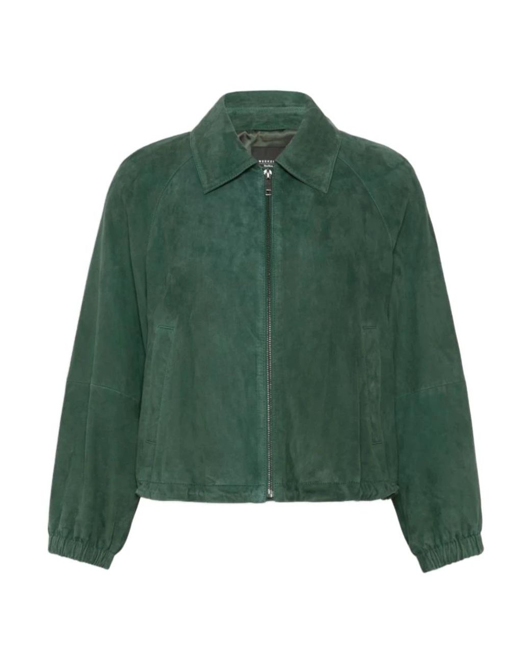 Weekend by Maxmara Green Bomber Jackets