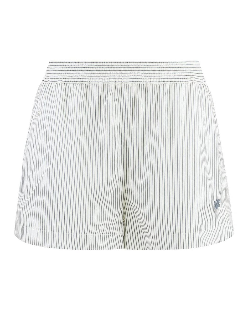 Stella McCartney Blue Short Shorts
