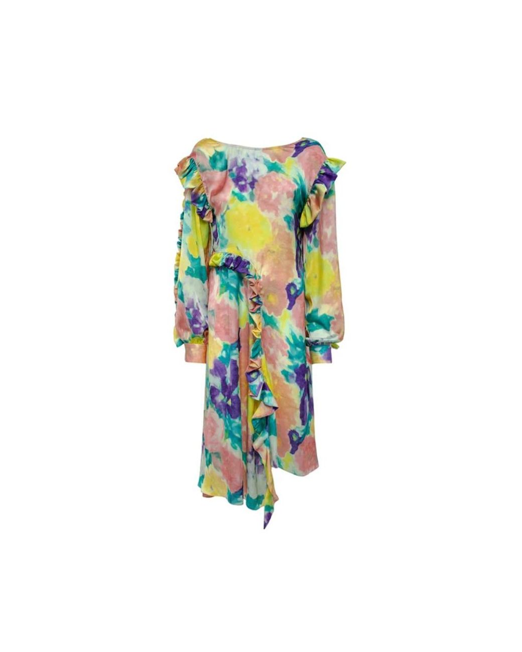 REMAIN Birger Christensen Blue Midi Dresses